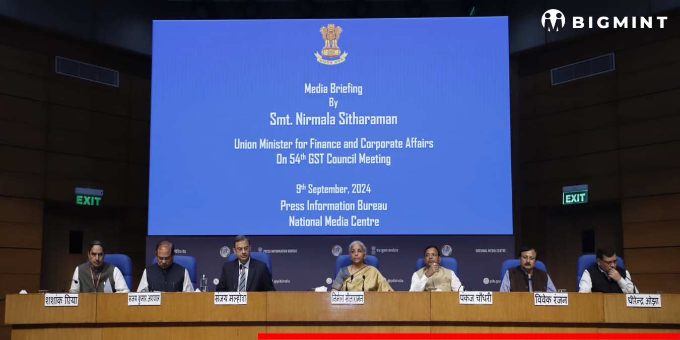 India: FinMin announces Reverse Charge Mechanism on metal scrap at GST Council meet