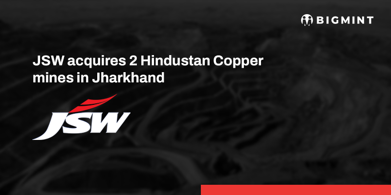 JSW acquires 2 Hindustan Copper mines in Jharkhand
