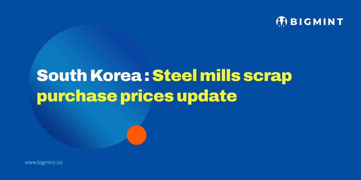 South Korea: Major mills hike scrap procurement prices by up to $10/t