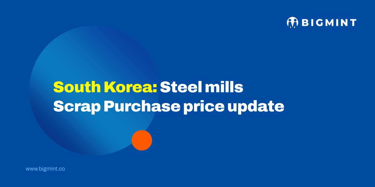 South Korea: Major mills reduce scrap procurement prices by up to $7/t