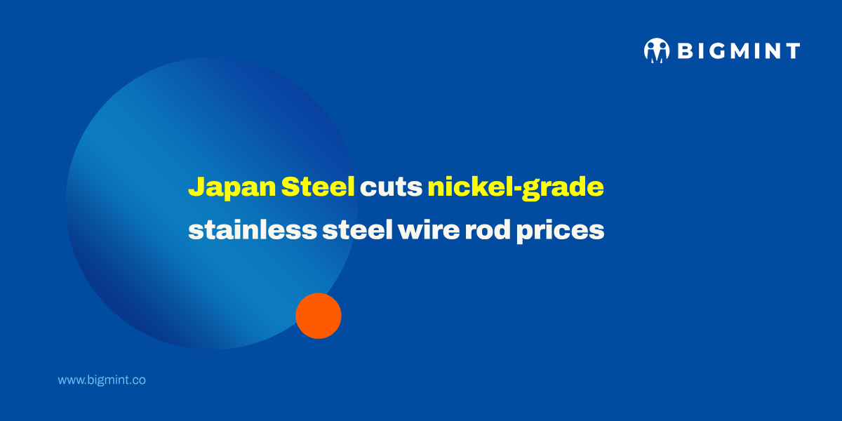 Japan: Japan Steel cuts nickel-grade stainless steel wire rod prices, market faces uncertainty