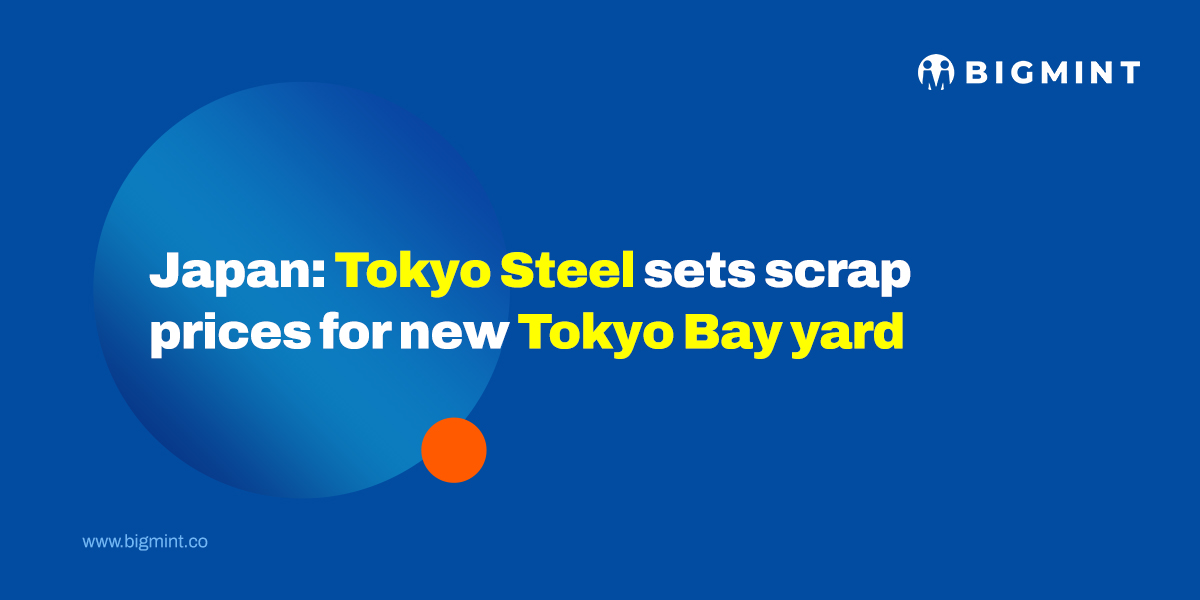 Japan: Tokyo Steel sets scrap prices for new Tokyo Bay yard