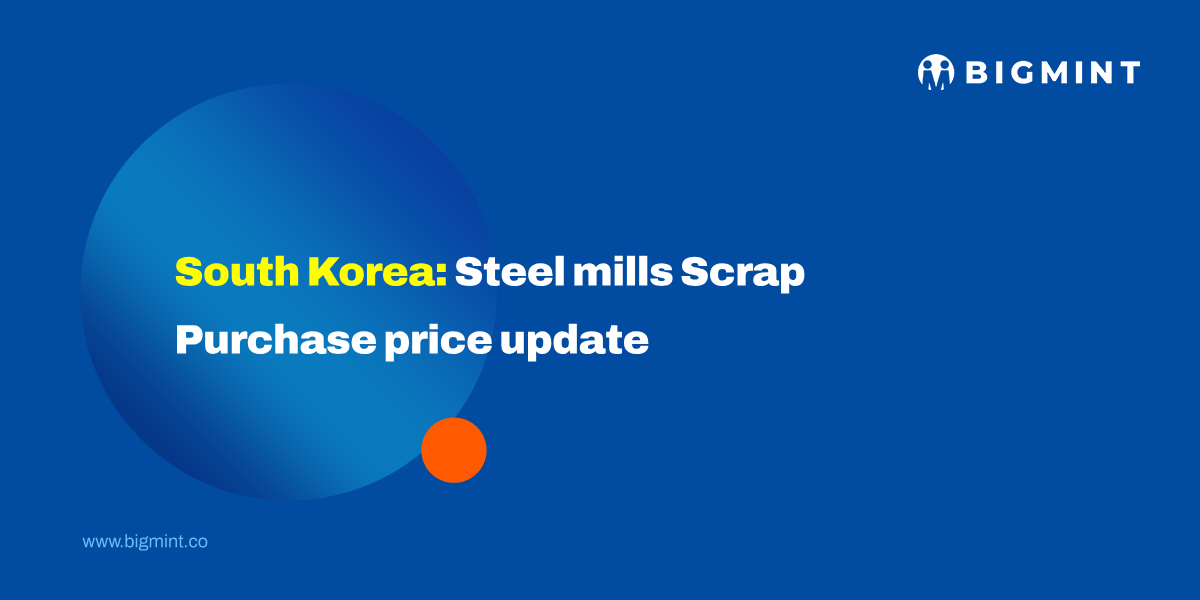 South Korea: Major steel mills to lower scrap procurement prices