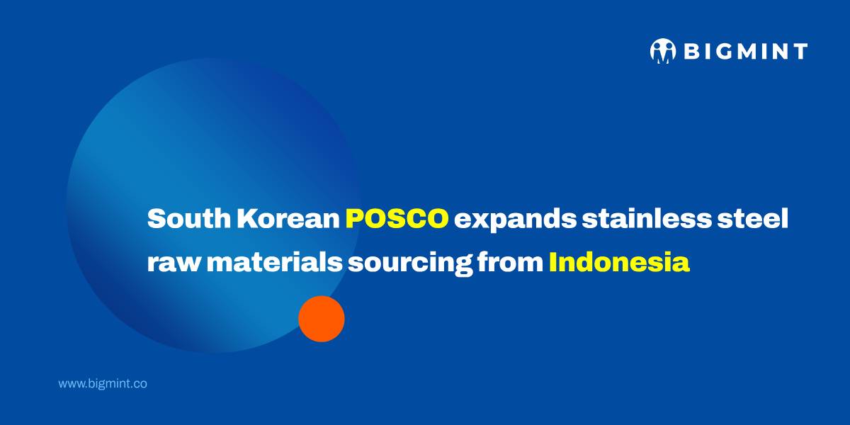 South Korea: POSCO expands stainless steel raw materials sourcing from Indonesia