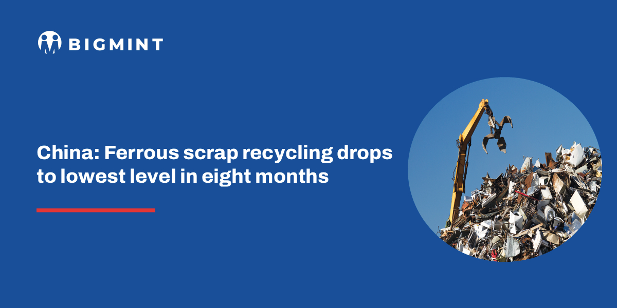 China: Demolition scrap volumes drop to lowest level in 8 months