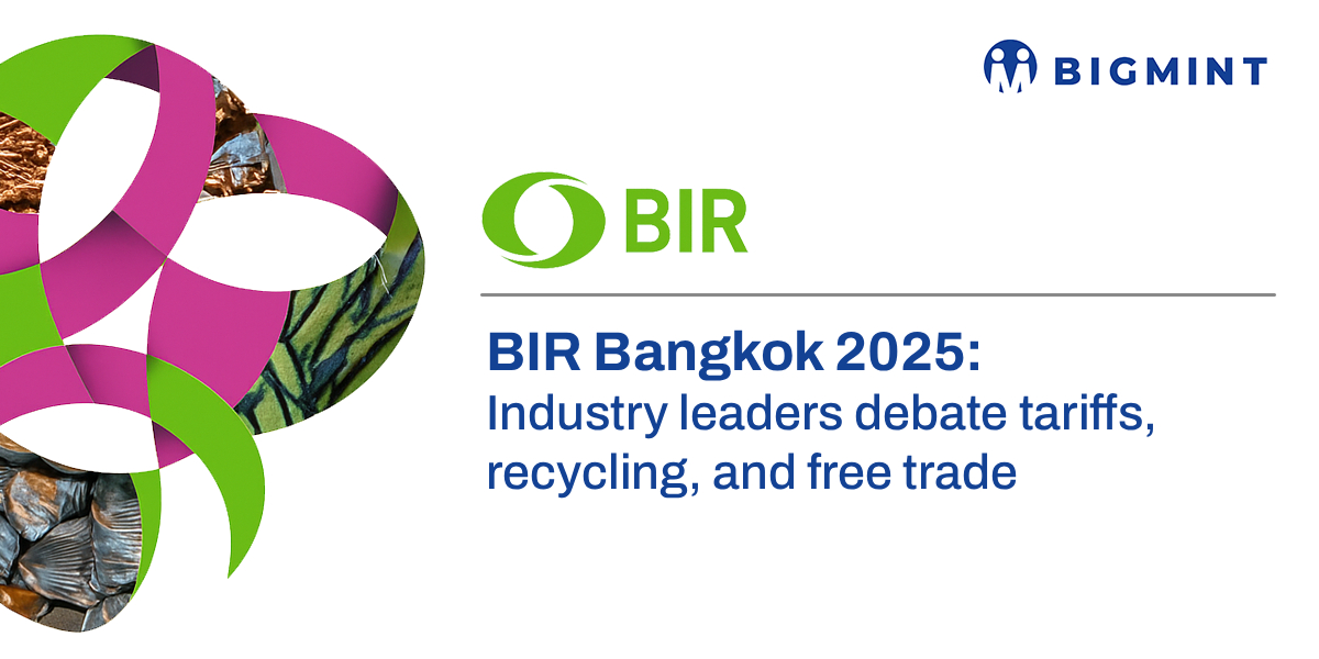 Can recycling thrive amid rising trade barriers? – Perspectives from BIR Bangkok 2025