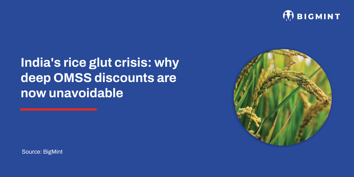 India’s rice glut crisis: why deep OMSS discounts are now unavoidable