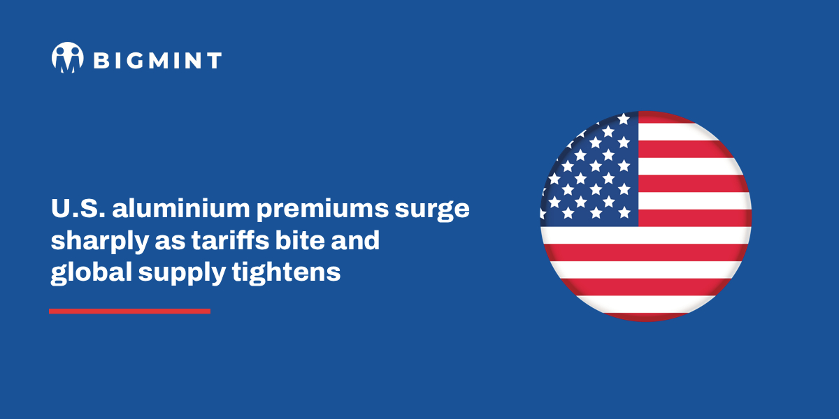 U.S. aluminium premiums jump 155% as tariffs and supply constraints escalate