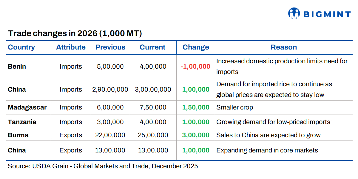 Global rice market stabilises but price trends remain split between Asia and the West