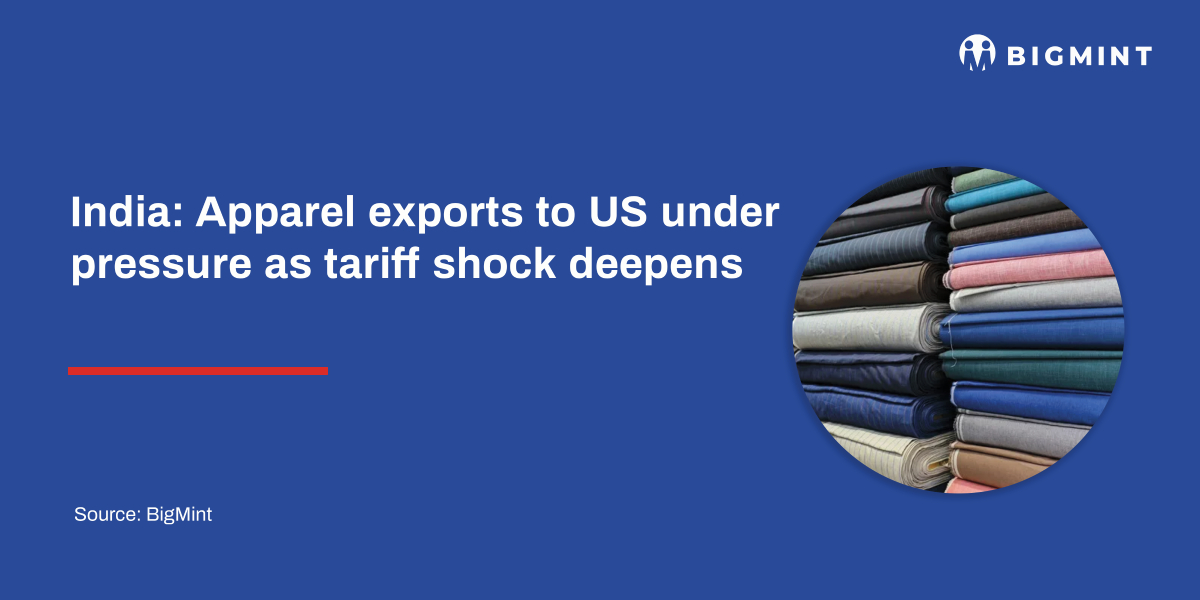 India: Apparel exports to US under pressure as tariff shock deepens