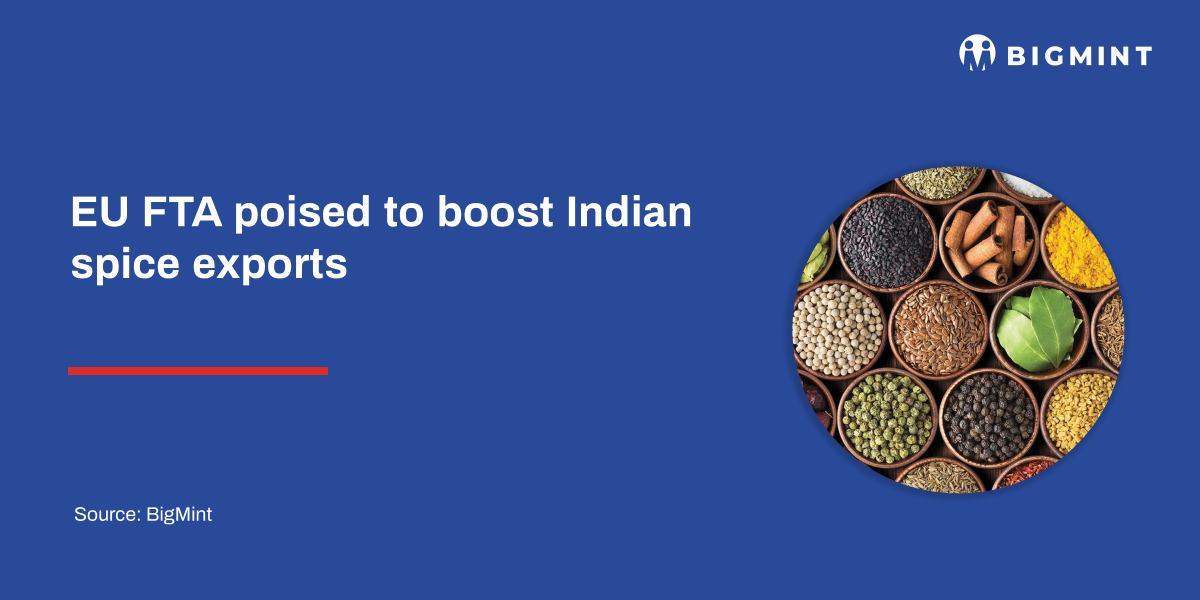 EU FTA poised to boost Indian spice exports