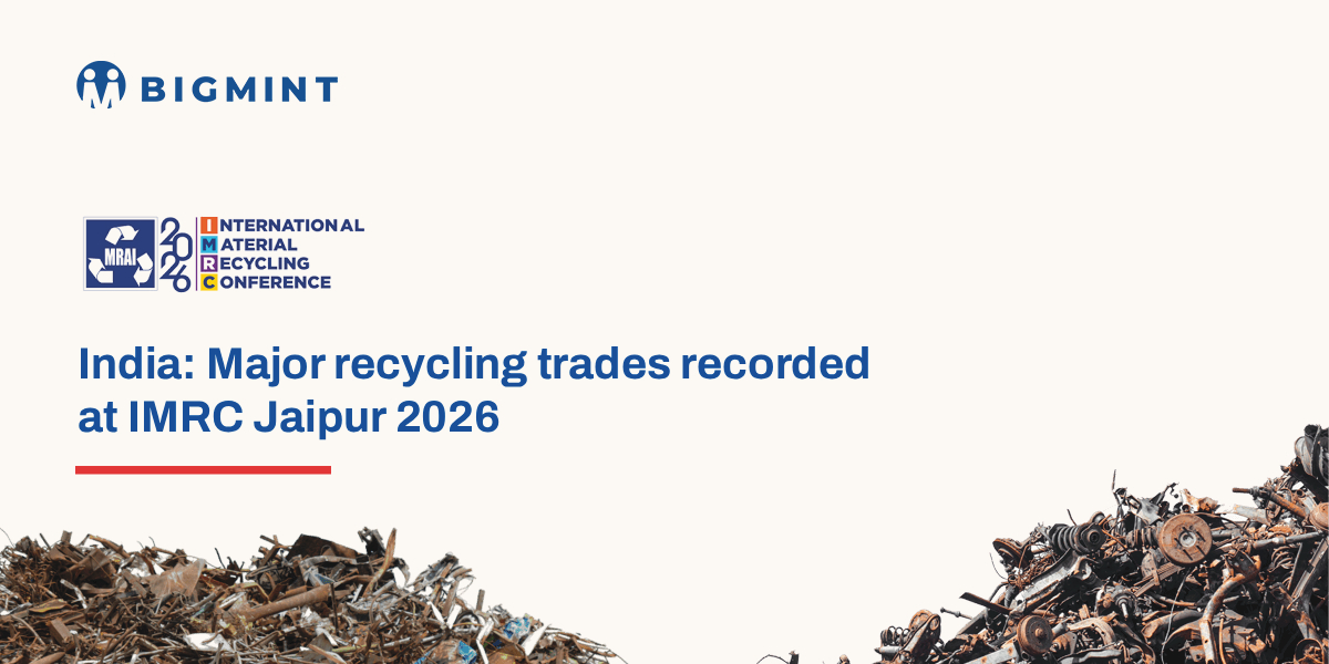 India: IMRC Jaipur 2026 witnesses active trade across scrap markets