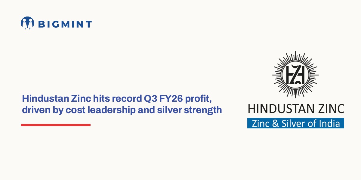 India: Hindustan Zinc Q3 profit jumps 46% to INR 3,916 crore