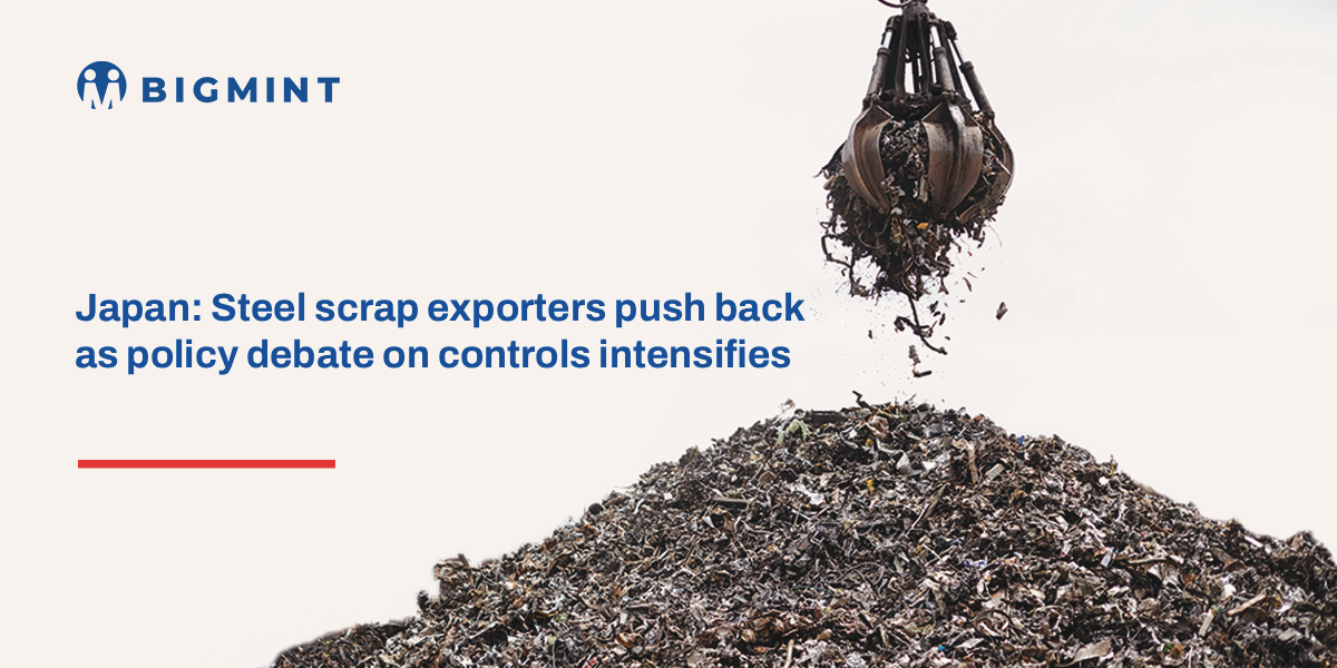 Japan: Scrap industry rejects export curbs, calls for stronger domestic buying