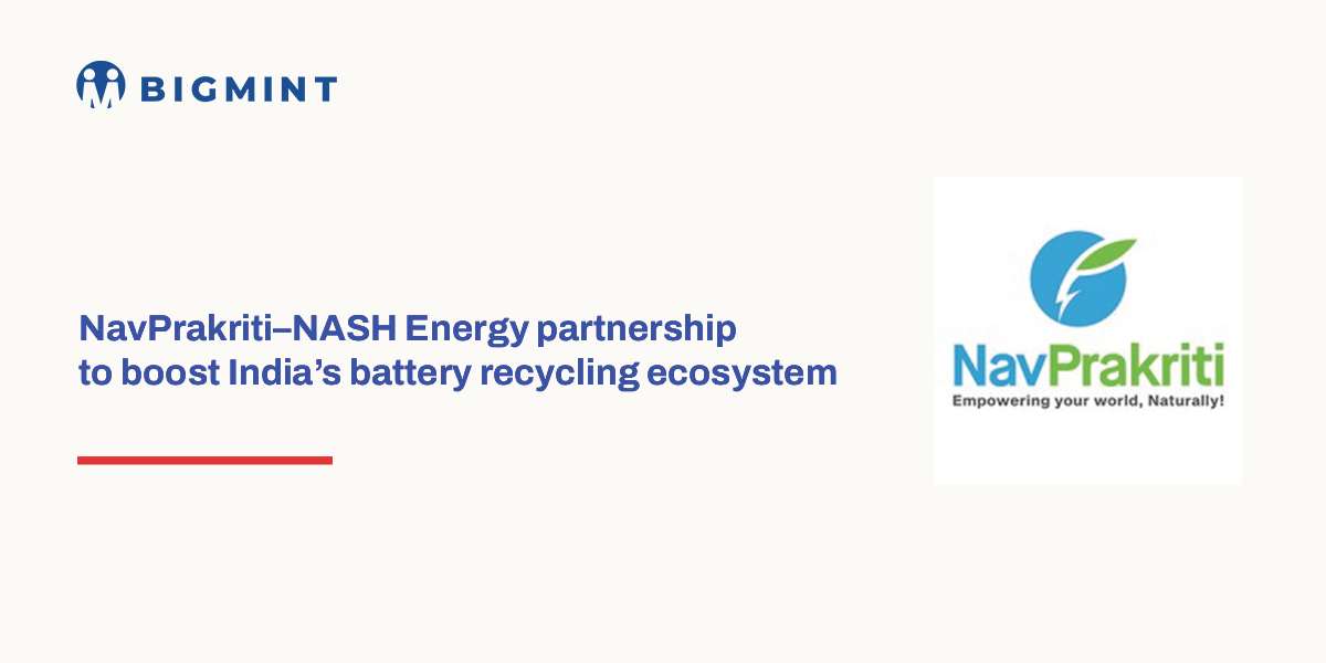 India: NavPrakriti, NASH Energy partner to expand Li-ion battery recycling