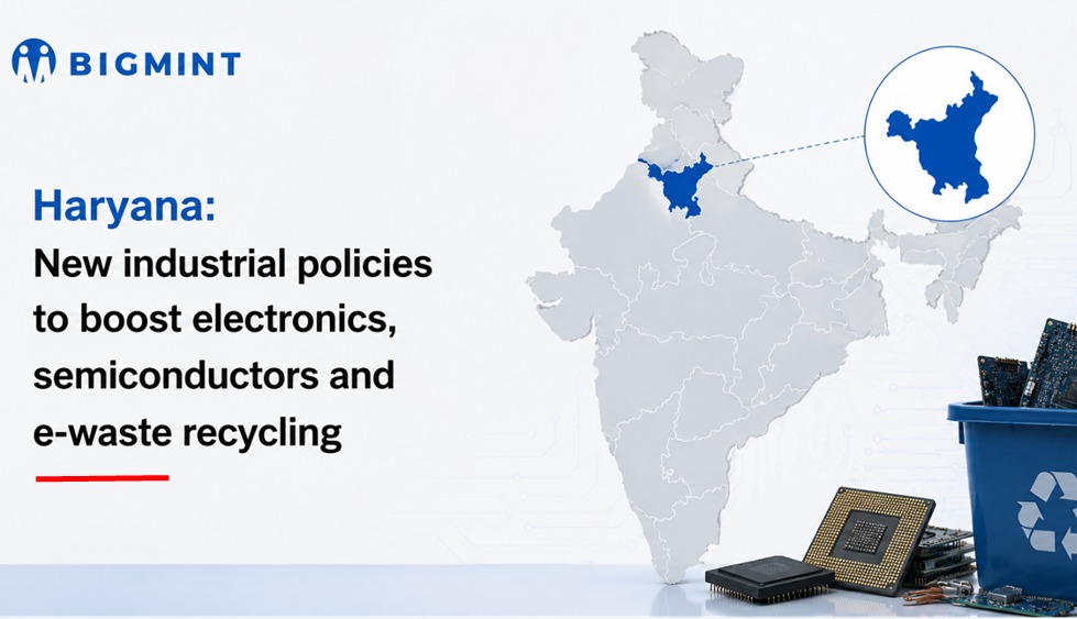 India: Haryana clears electronics, e-waste policies; offers incentives up to INR 200 crore/unit