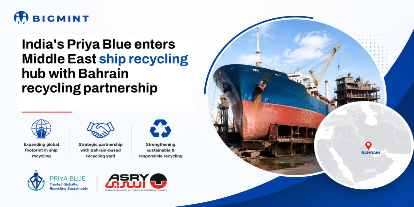 India’s Priya Blue enters Middle East ship recycling hub with Bahrain recycling partnership