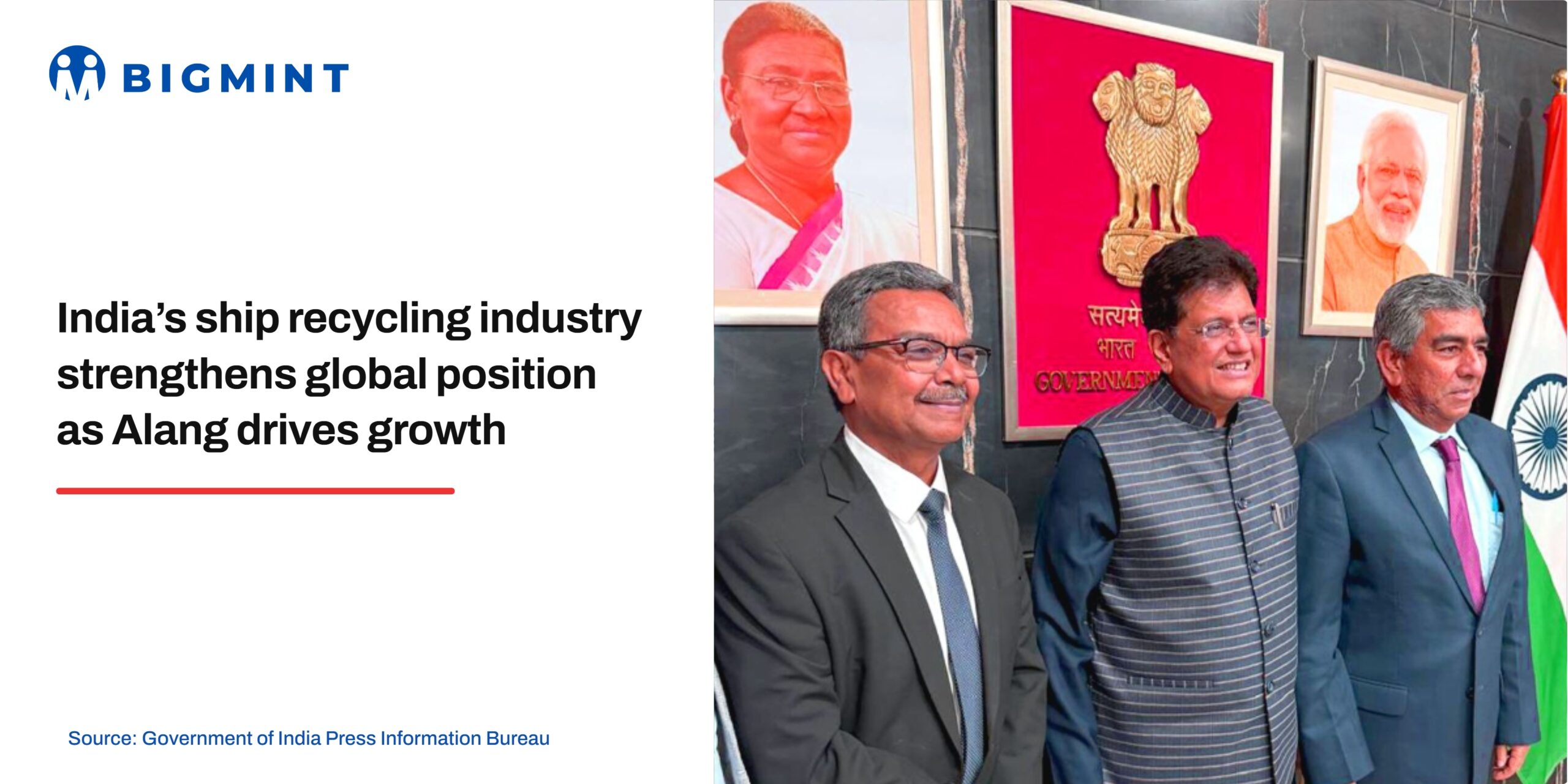 India’s ship recycling industry strengthens global position as Alang drives growth
