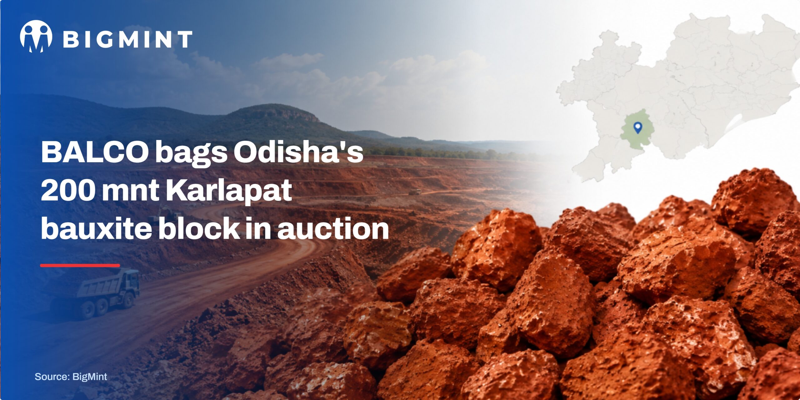 BALCO bags Odisha’s 200 mnt Karlapat bauxite block at 175% premium