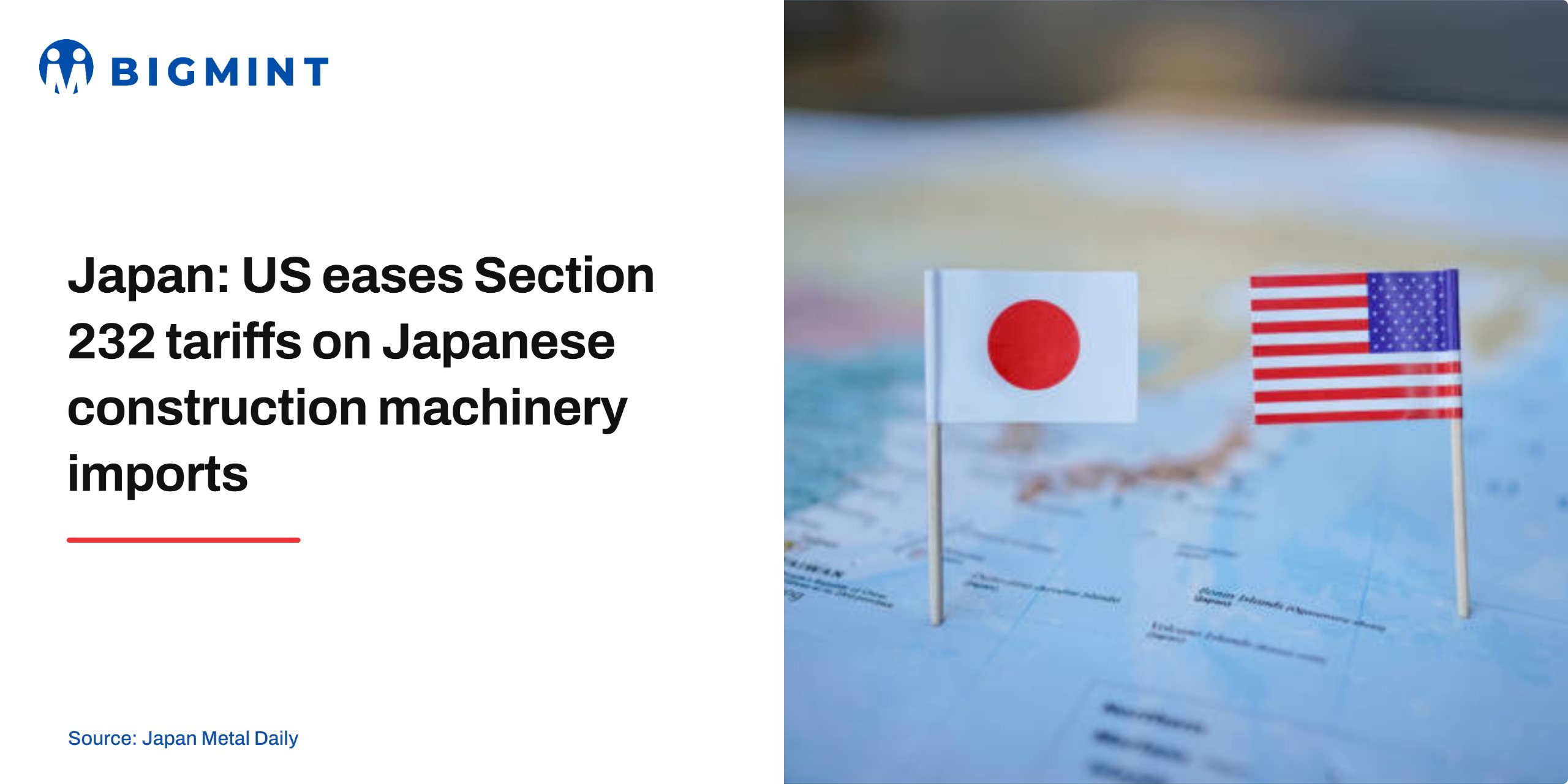 Japan: US eases Section 232 tariffs on Japanese construction machinery imports