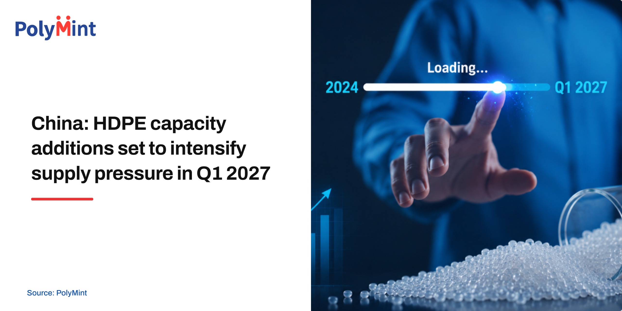 China: HDPE capacity additions set to intensify supply pressure in Q1 2027