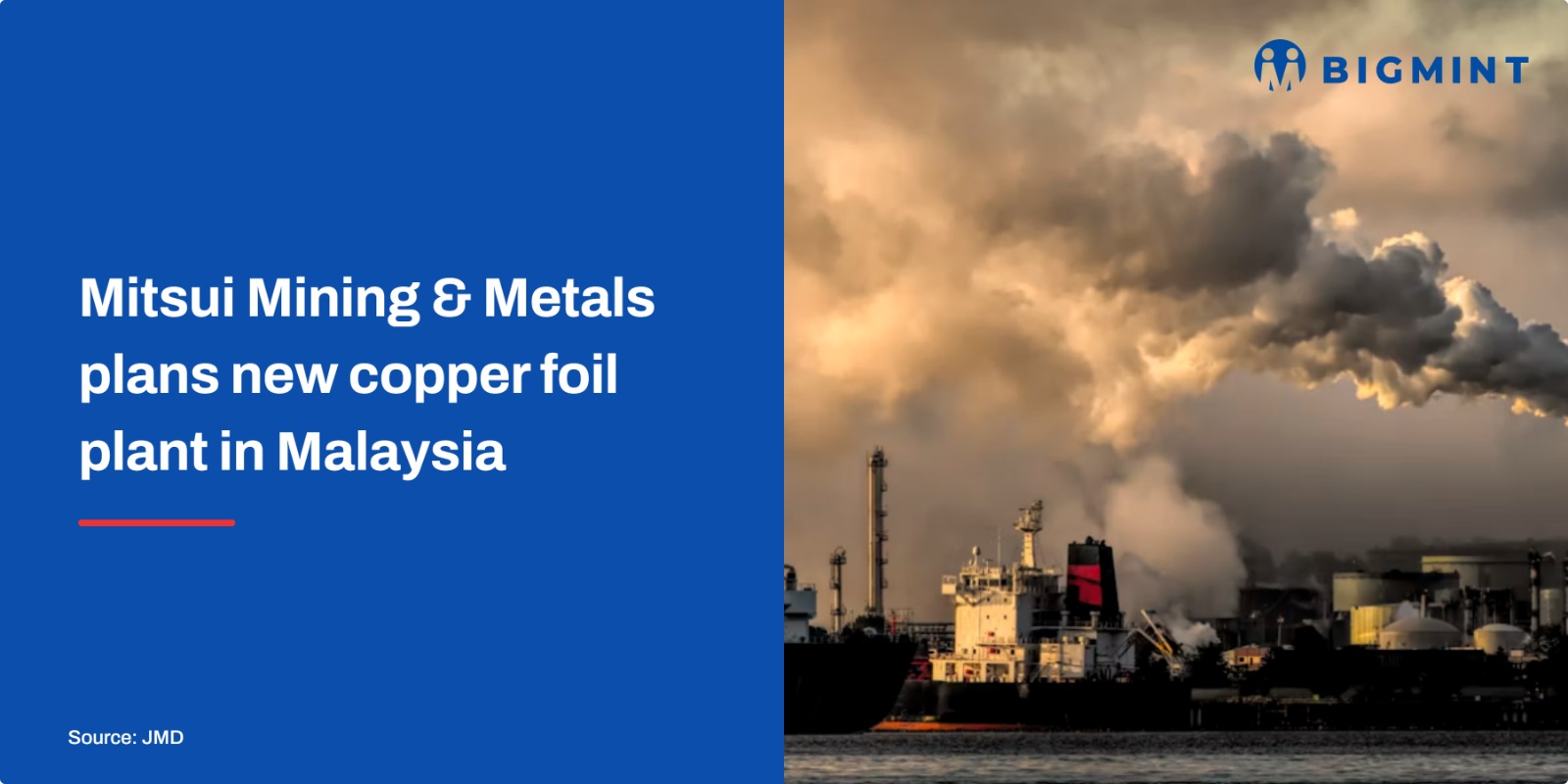 Malaysia: Mitsui Mining and Metals plans new copper foil plant to support AI, semiconductor demand