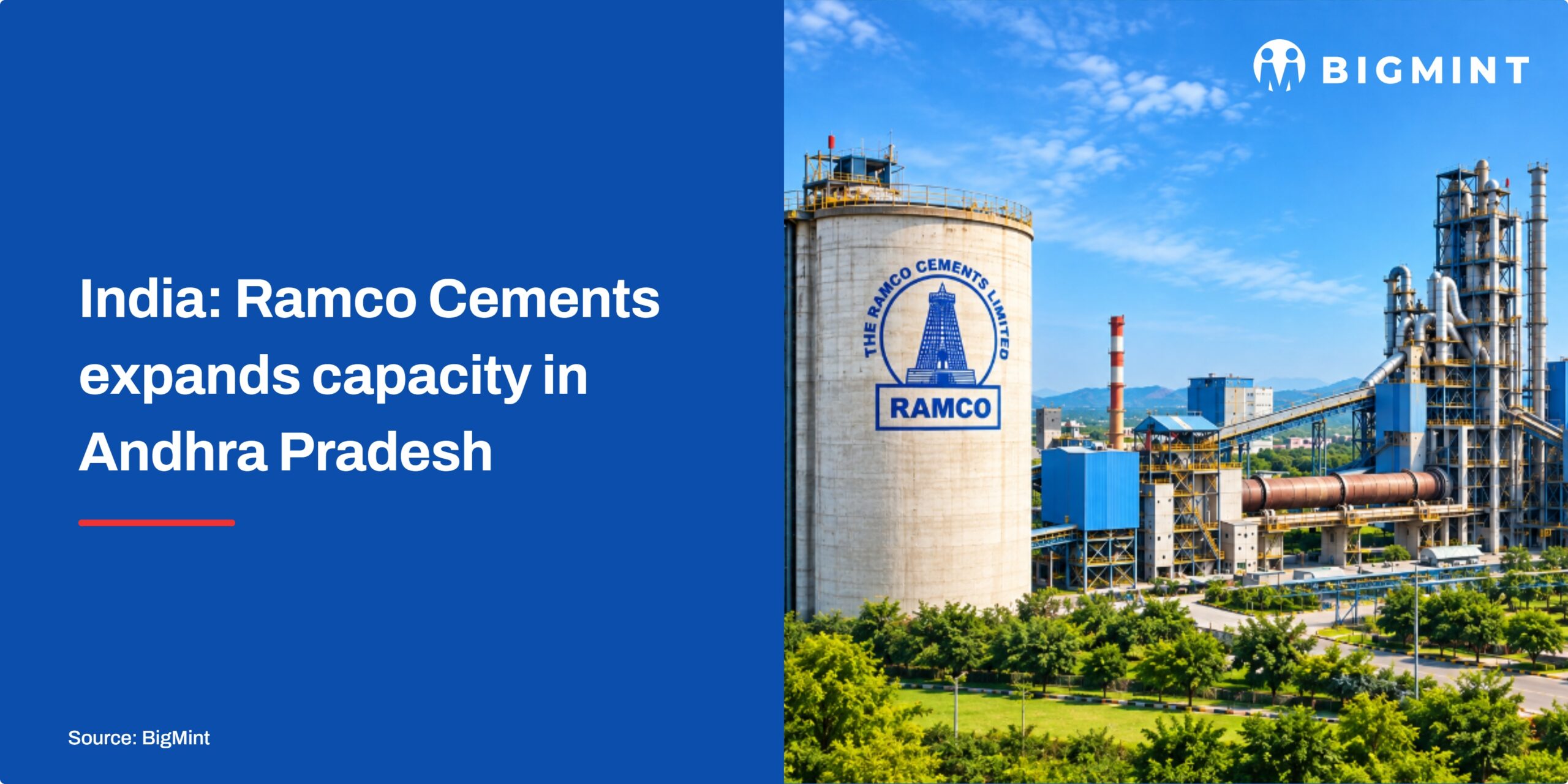 India: Ramco Cements expands capacity in Andhra Pradesh
